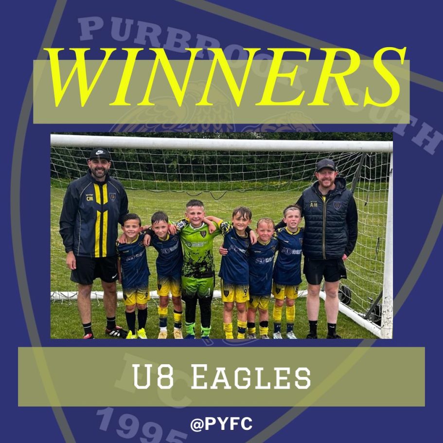 U8 Eagles - Warrior Plate Winners - May 2026